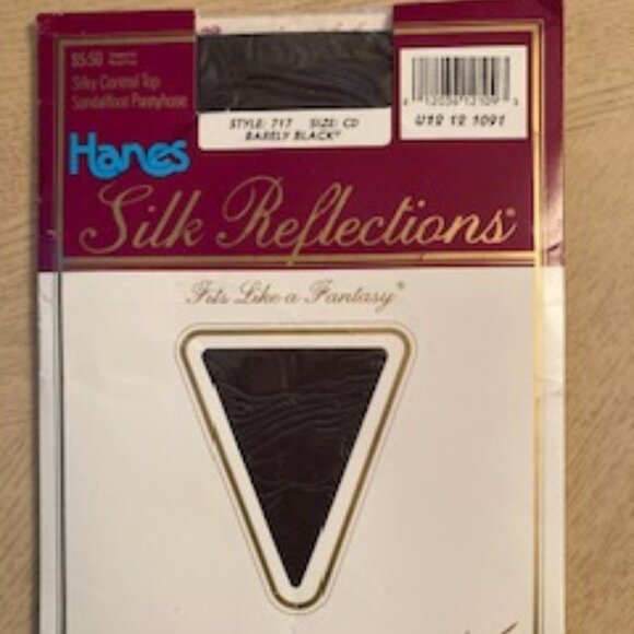 Five Pair Women's Hanes Pantyhose, Size C-D, NEW - Picture 3 of 6